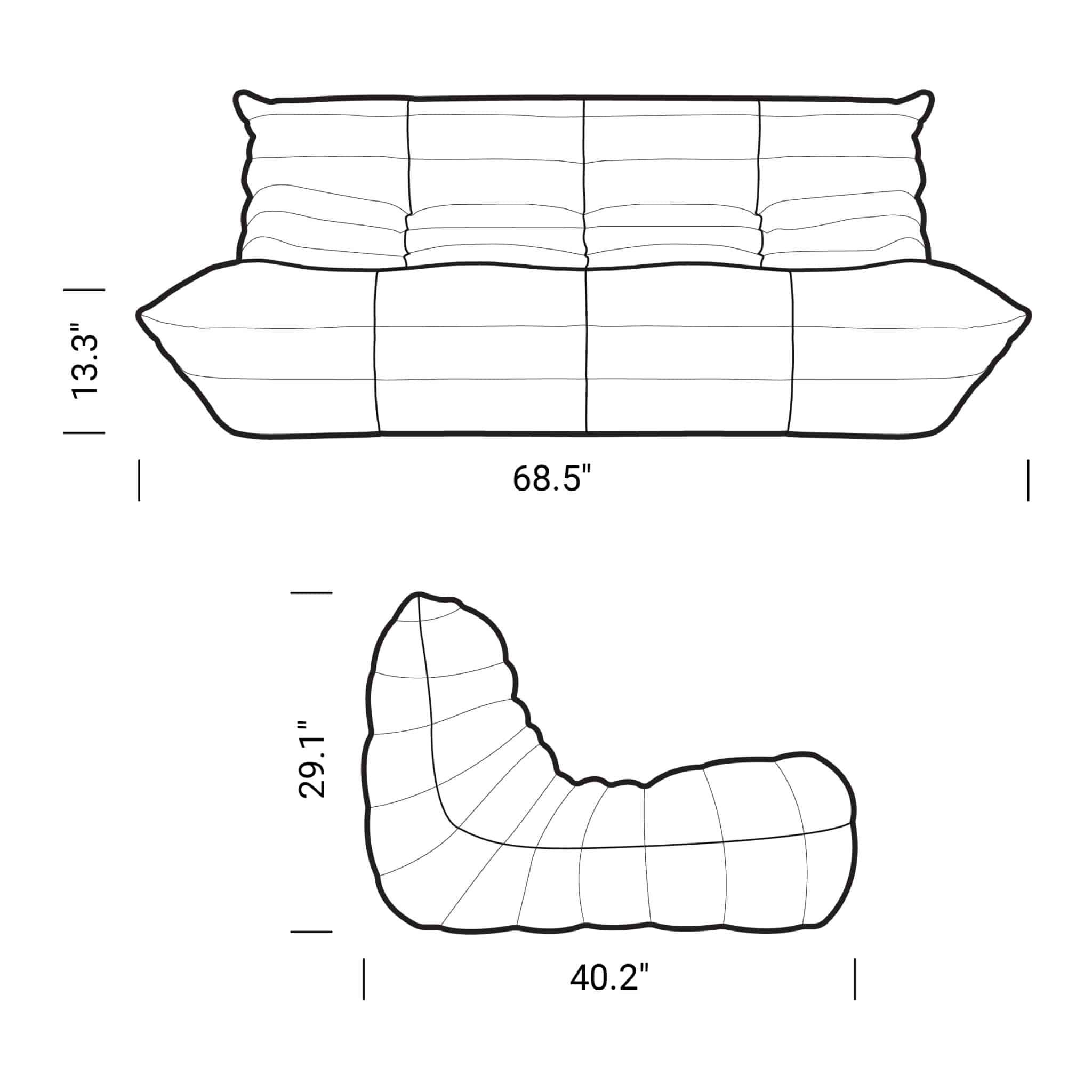 Triple seat – Replica