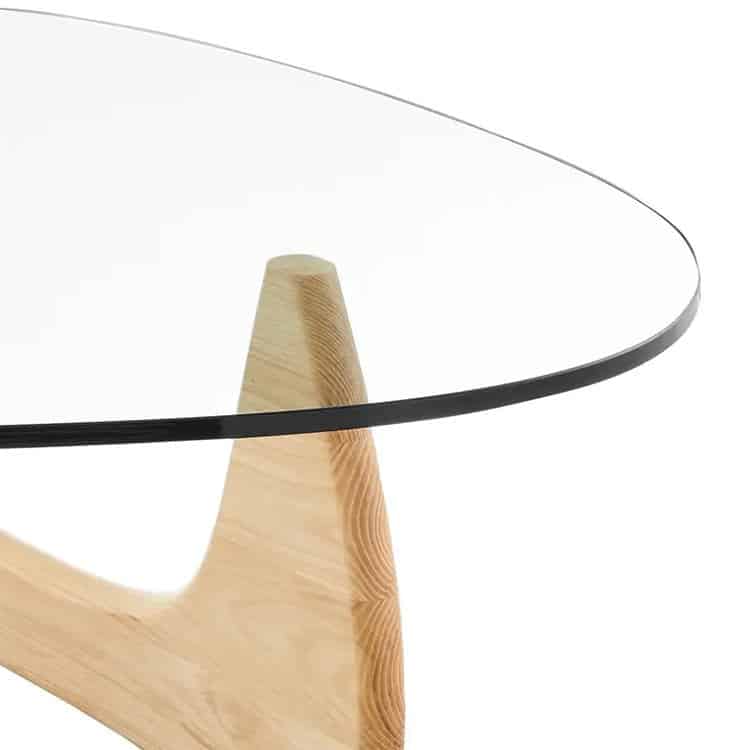 Lume Sculpted Base Table – Replica